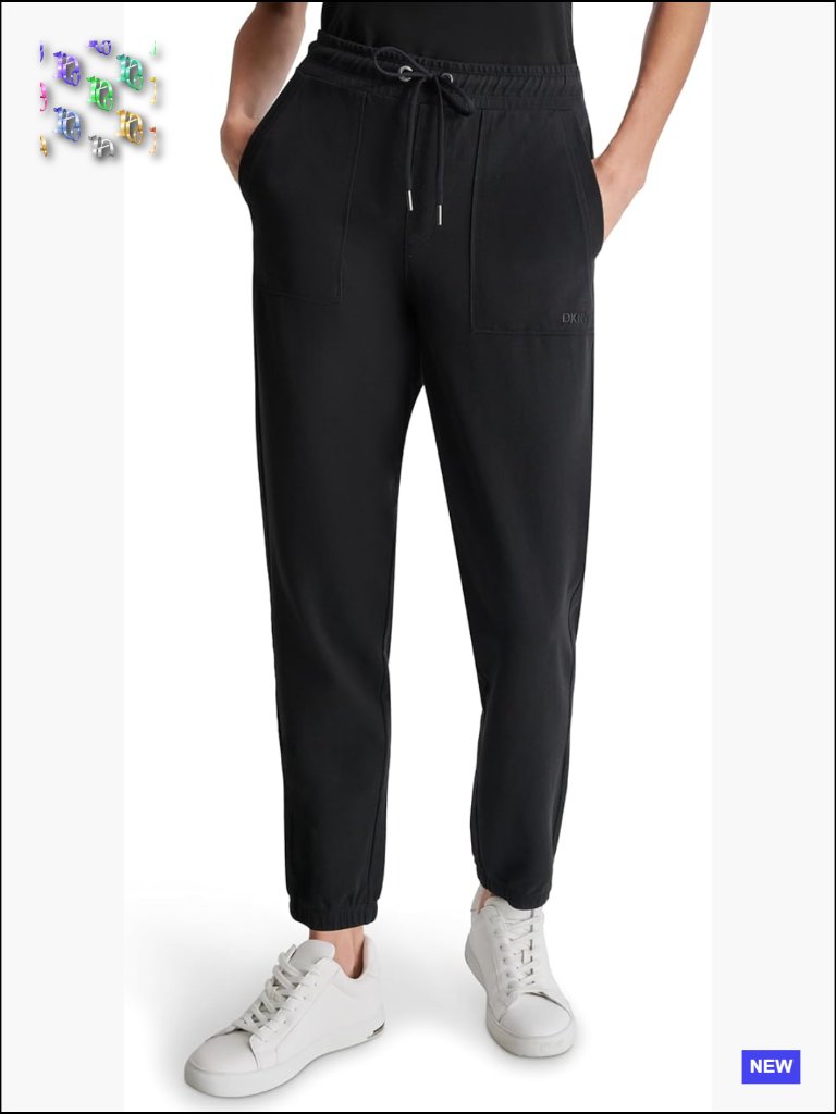 Smocked Drawcord Waistband Knit Jogger With Pockets Versatile Loungewear